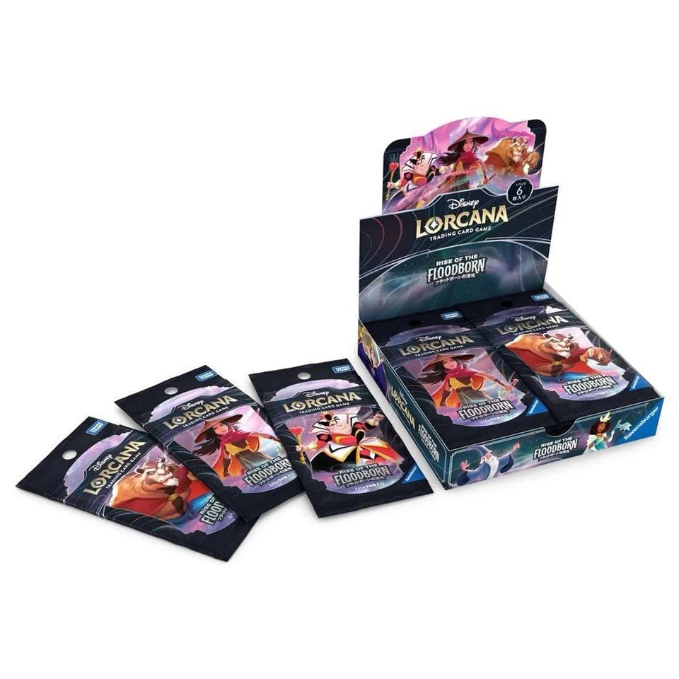 Disney Lorcana: Rise of the Floodborn Booster Box Japanese PokeTN Disney Lorcana: Rise of the Floodborn Booster Box Japanese PokeTN