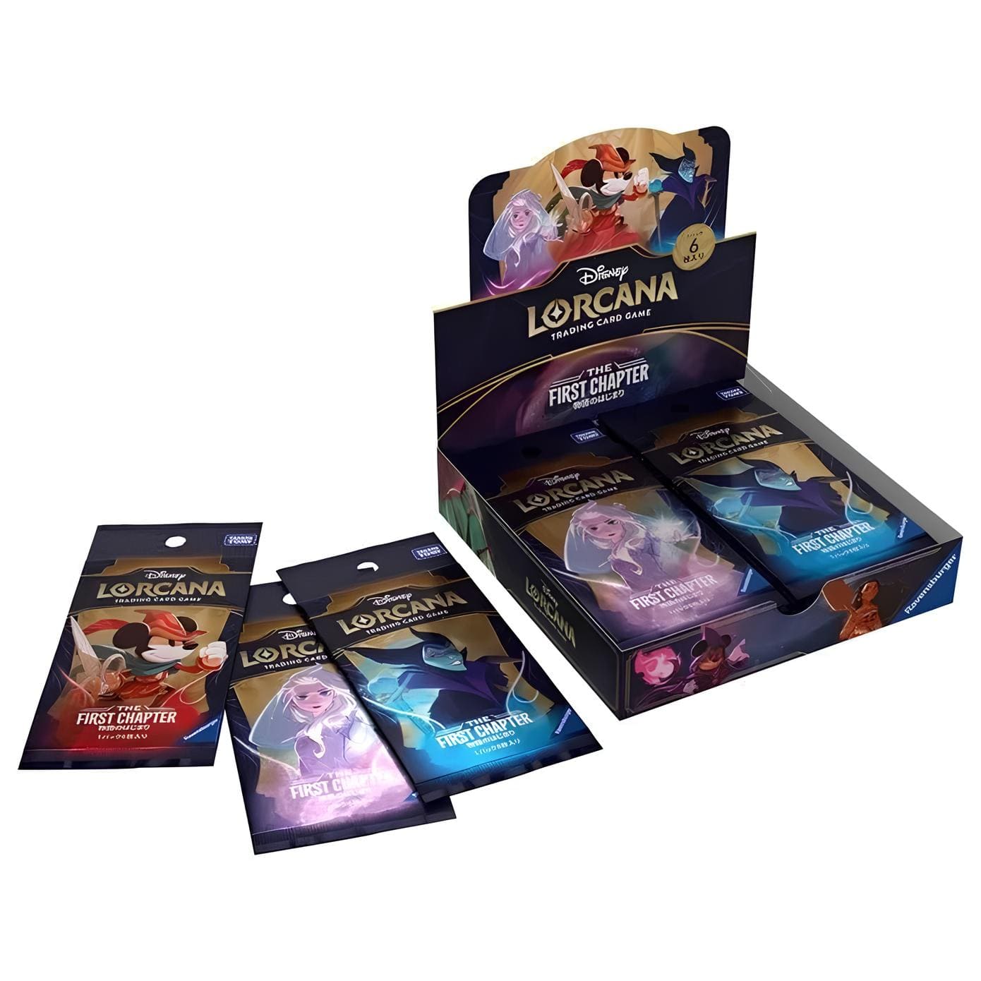 LORCANA THE FIRST CHAPTER 未開封 3BOX Disney Lorcana: The First Chapter Booster Box Japanese – PokeTN